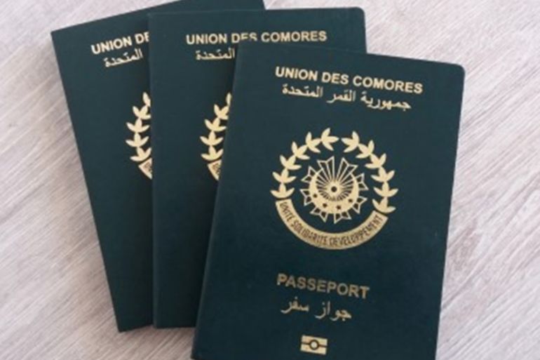 Comoros passports