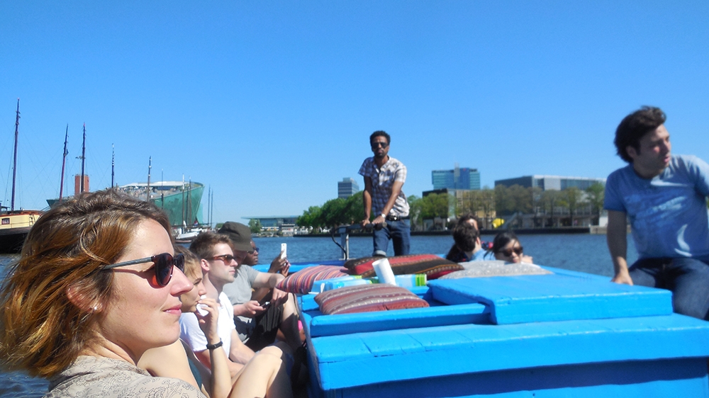 The boats of Lampedusa Cruises have become a tourist attraction [Courtesy: Mediamatic] 