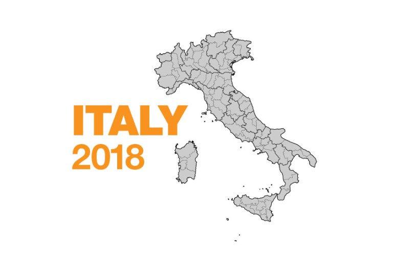 Outside image Italy elections