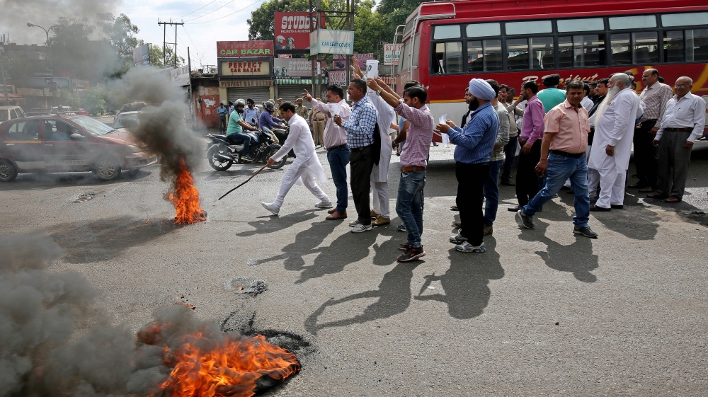 Hindu nationalists have protested against the arrest of the suspects in Kathua [File: Reuters]
