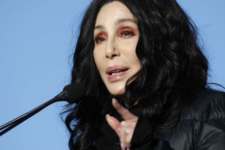 American pop legend Cher