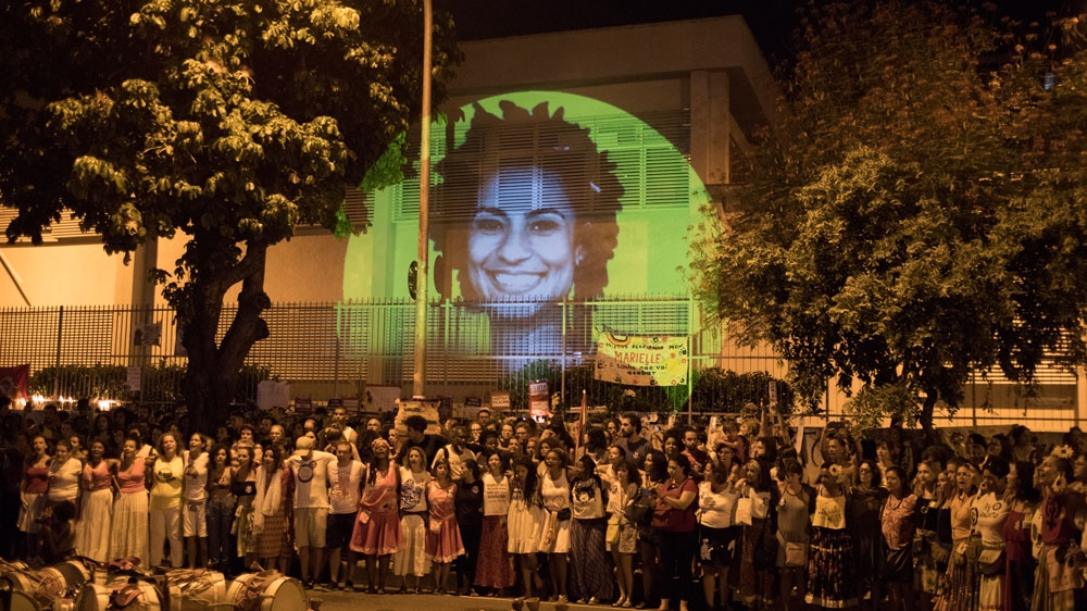 Marielle Franco's murder prompted mass protests and international condemnation [Leo Correa/AP Photo] 