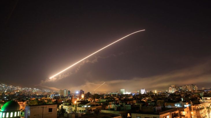 Syria air strikes