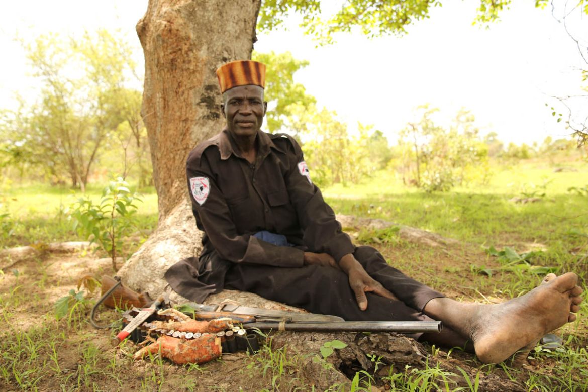 Bukar Jimeta was Aisha’s commander. A hugely respected hunter, he helped authorities track criminals and insurgents in Sambisa Forest for three decades until he was ambushed and killed by Boko Haram i