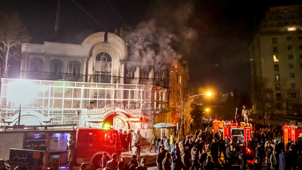 Saudi Arabia cut off diplomatic relations with Iran in the aftermath of the 2016 attack on its embassy in Tehran, following Riyadh's execution of Shia leader Nimr al-Nimr [File: EPA]