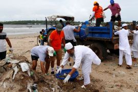 Beach clean up in Mumbai