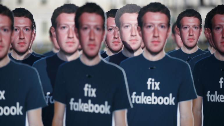 L'amministratore delegato di Facebook Mark Zuckerberg - CTC
