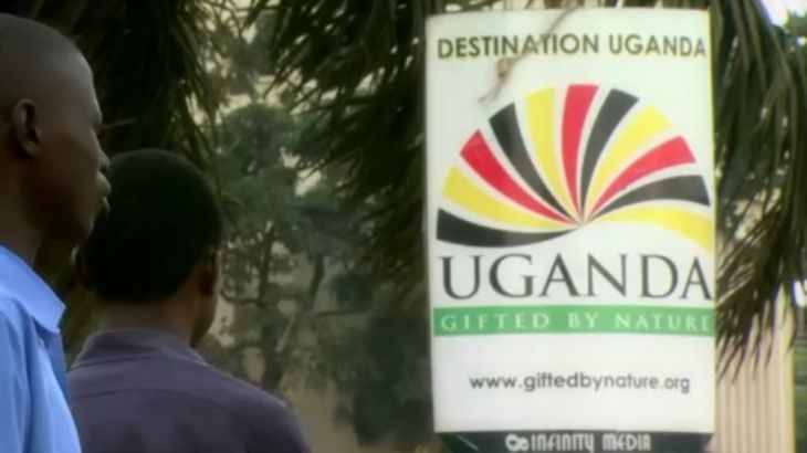 return to uganda| tourism poster