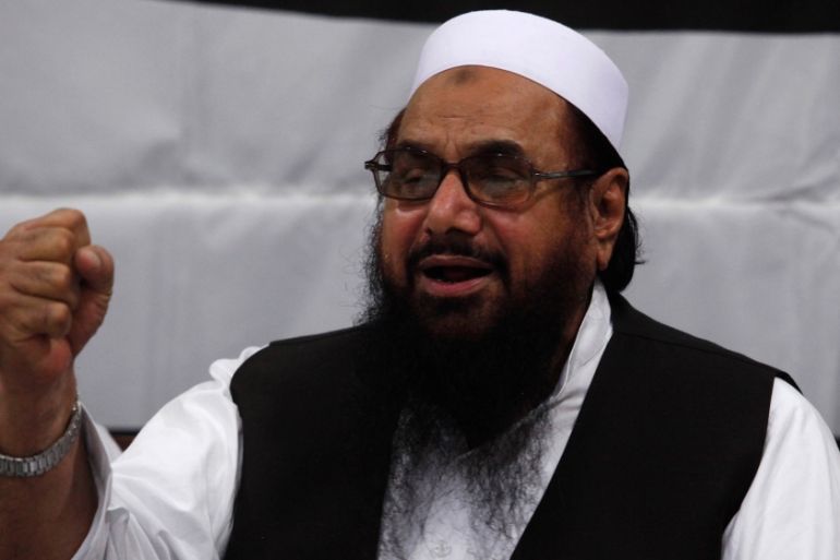 Hafiz Saeed ead of the Jamaat-ud-Dawa organisation and founder of Lashkar-e-Taiba (LET)