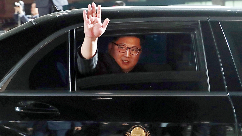 Kim is set to meet US President Donald Trump in late May or June [AP]