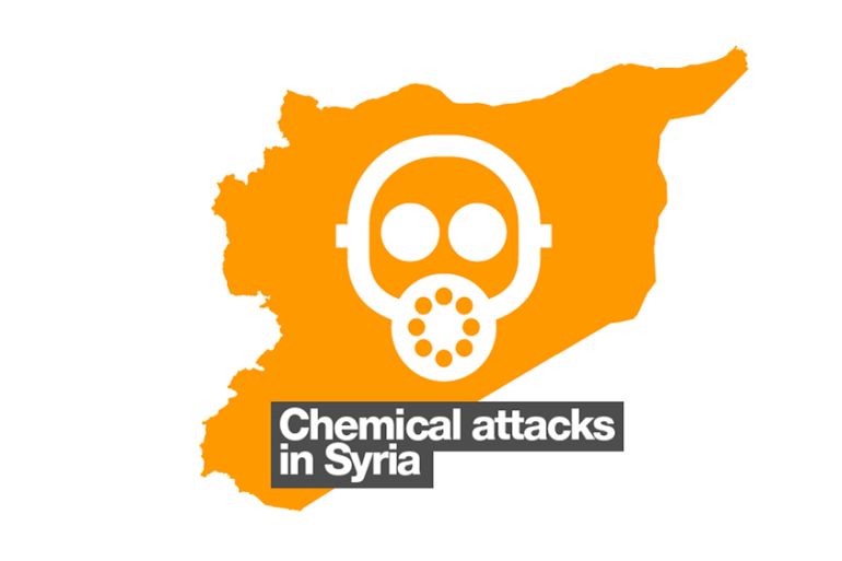Syria chemical attacks outside image