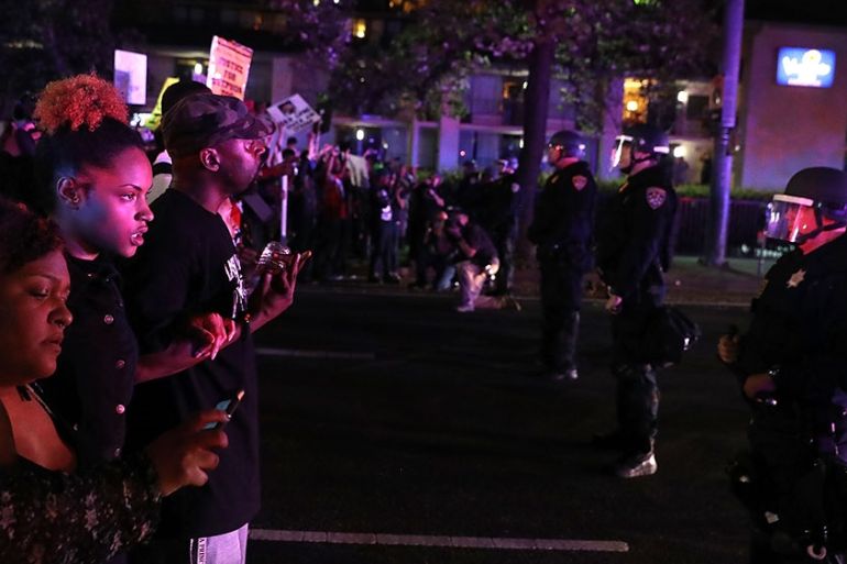 Stephon Clark protests