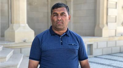 Oktay Haziyev is one of the few IDPs in Azerbaijan to have returned home [Shafik Mandhai/Al Jazeera]
