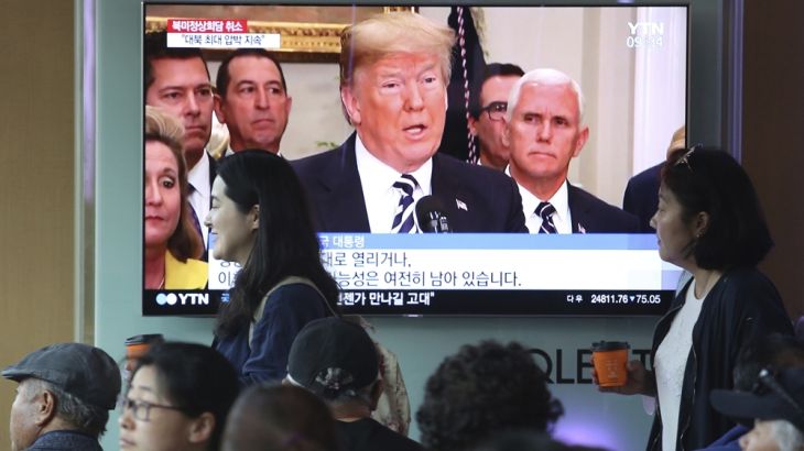 Trump rally - South Korea