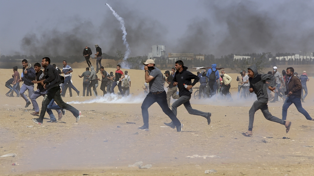 A second Palestinian was killed by Israeli gunfire on Tuesday [Adel Hana/AP]