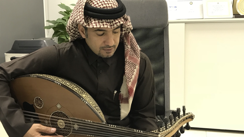 Kubaisi says the blockade has rebuilt trust between the Qatari audience and singers [Nawal Faisal Aqeel/Al Jazeera]