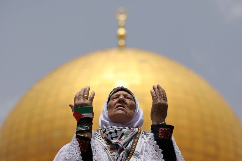 Prayer dome of the Rock Reuters