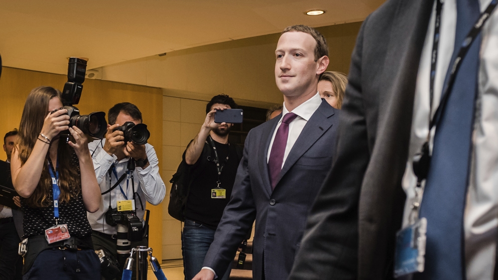 European Union legislators planned to press Zuckerberg about data protection standards at a hearing focused on a scandal over the alleged misuse of the personal information of millions of people [File: Geert Vanden Wijngaert/AP]