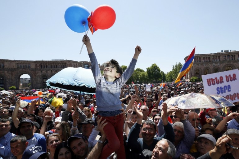 Armenia protests Reuters