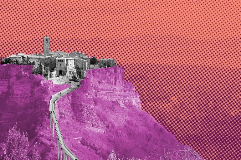 Civita di Bagnoregio: Race on to save ''dying town'' of 12 people