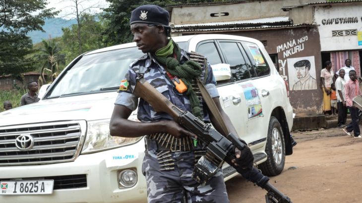 Burundi security
