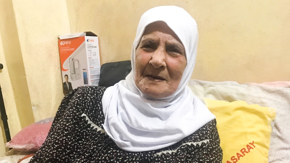 Zahiya Dgheim was forced to leave her village at 20 [Al Jazeera]