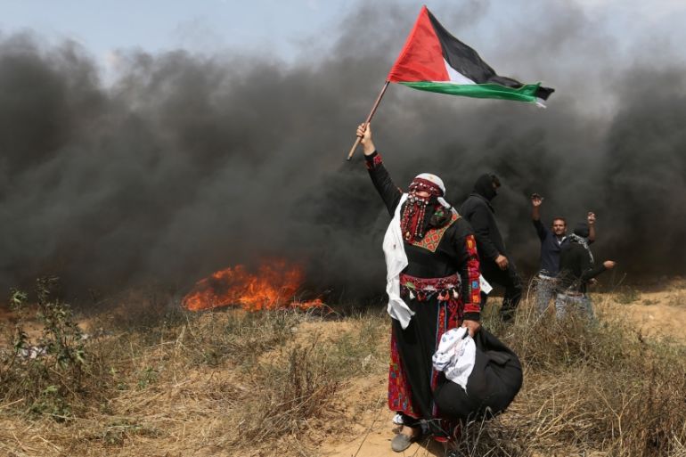 Gaza protest Reuters