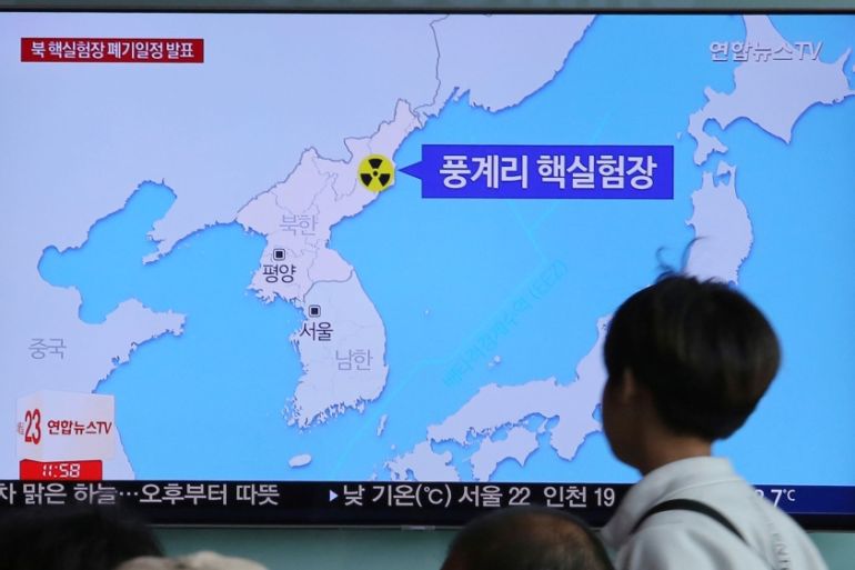 North Korea nuclear test site