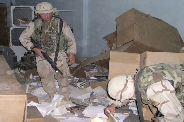 Iraq documents 2003 raid
