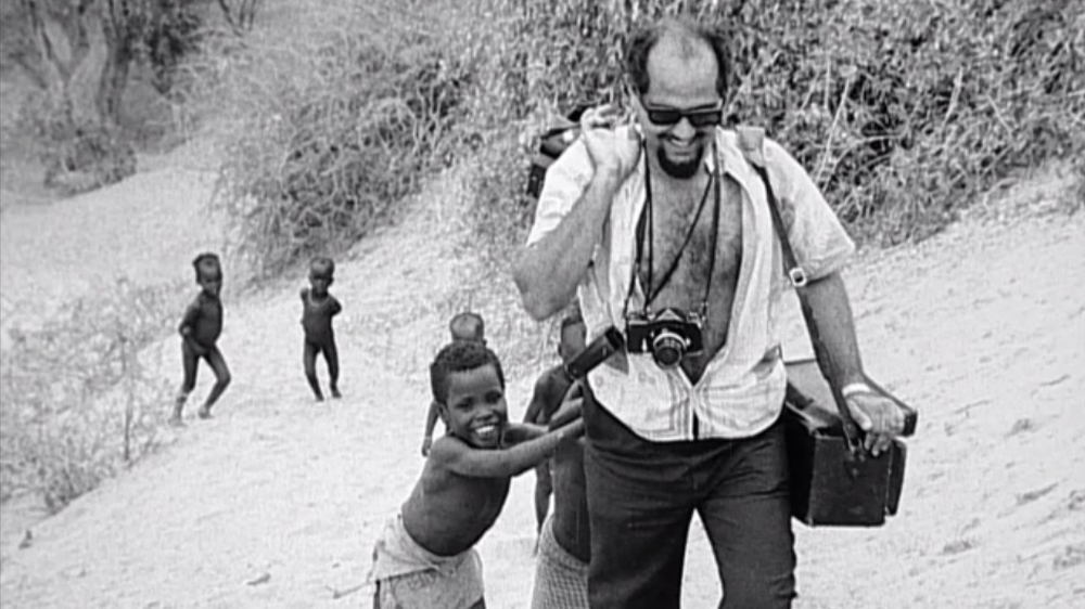 'No news cameraman in recent history has had a greater impact than Mohamed Amin' [Screengrab/Al Jazeera] 