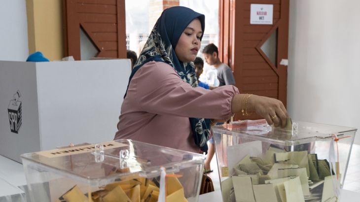 Malaysia general elections voting