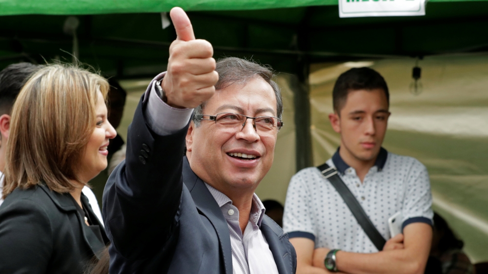 Former FARC rebels have come to admire the strongly leftist leanings of Gustavo Petro [Reuters]
