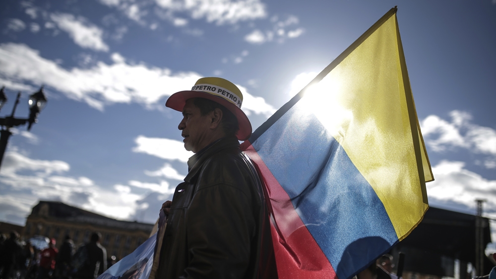The May 27 vote will be the first presidential election since the peace deal with the FARC, although the party is not fielding a candidate [Ivan Valencia/AP]