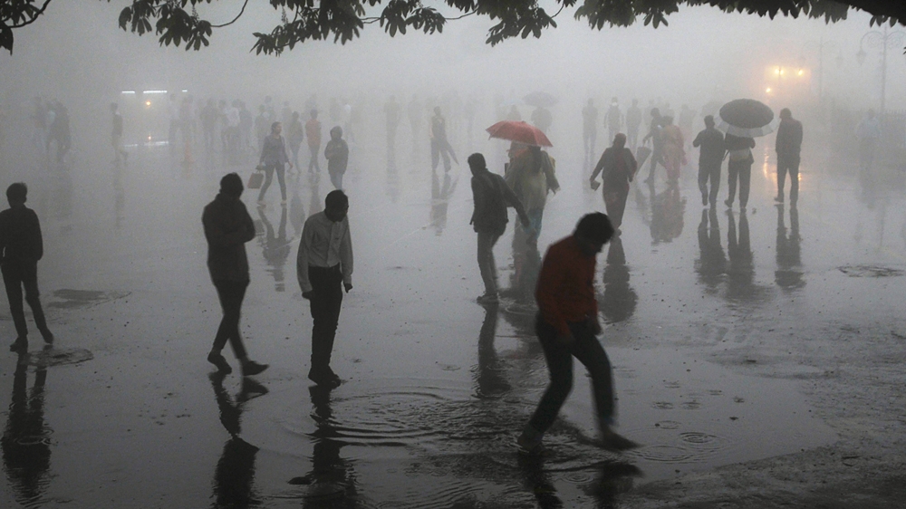 On Sunday, thunderstorm accompanied with squall and hail are predicted at Himachal Pradesh [AFP]