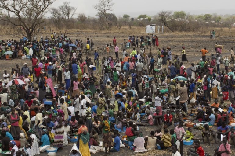 South Sudanese Refugees Cross Into Uganda