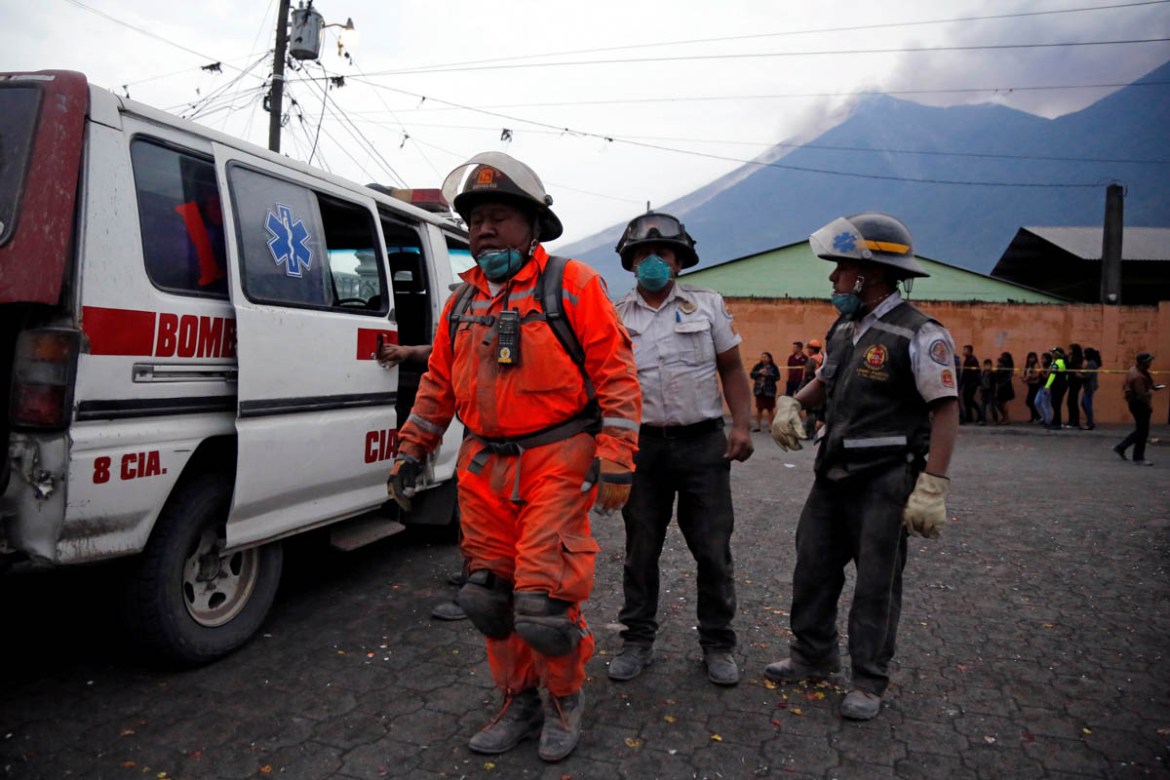 ''Volcan de Fuego'' erupts in Guatemala