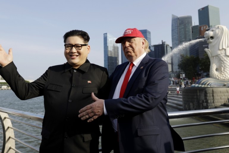 Kim and Trump
