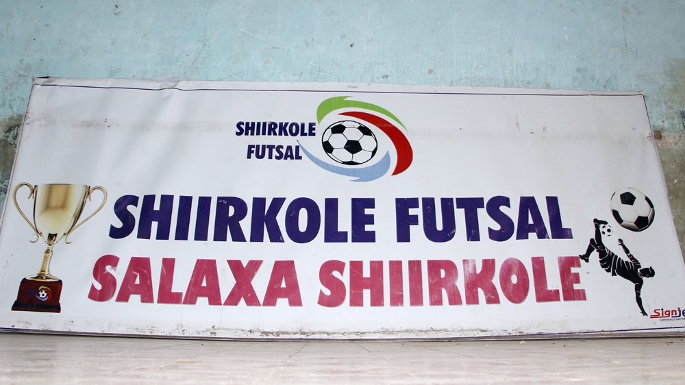 It's the first time in 20 years Shiirkole football field is not hosting Ramadan tournaments [Nuur Mohamed/Al Jazeera]