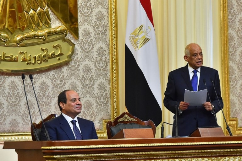 Sisi sworn in
