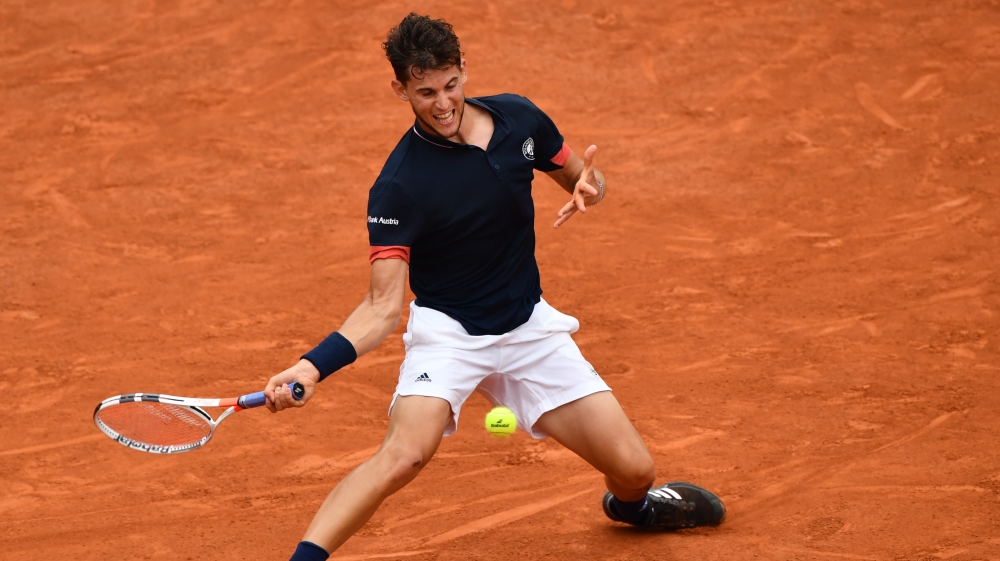 Thiem was appearing in a major final for the first time [Mustafa Yalcin/Anadolu]