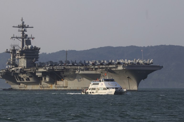 US Navy vessel