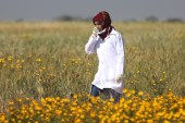 Palestinian medic Razan al-Najjar, who was killed by an Israeli sniper, was featured in an Israel propaganda video claiming she was used as a 'human shield' by Hamas [Reuters/Ibraheem Abu Mustafa]