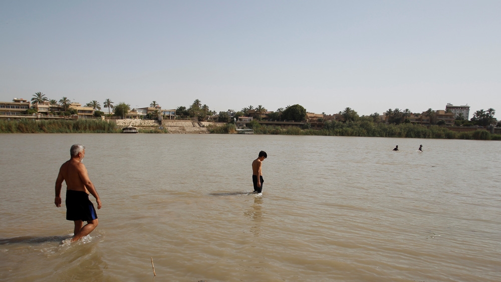 Al-Abadi has said there are plans to secure the country's water resources  [Khalid al-Mousily/Reuters] 