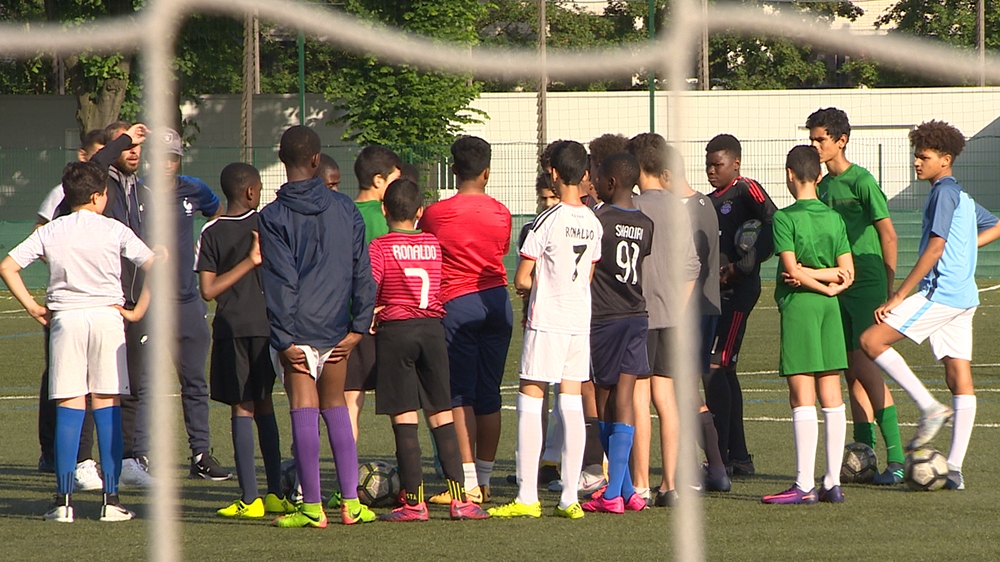 AS Bondy football club holding trials for youth [Al Jazeera]