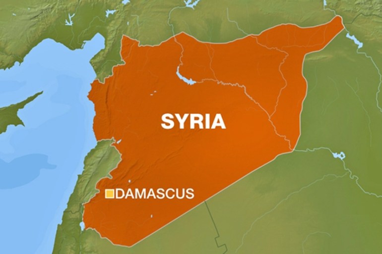 Damascus Map