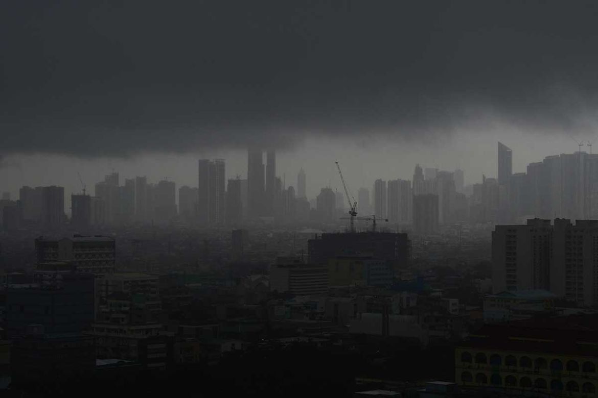 Manila in the monsoon season