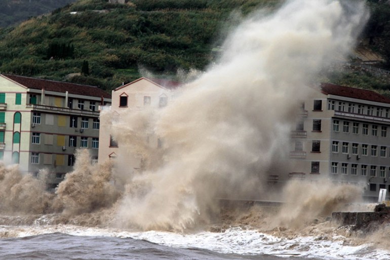 Typhoon Maria wreaks havoc along China''s east coast