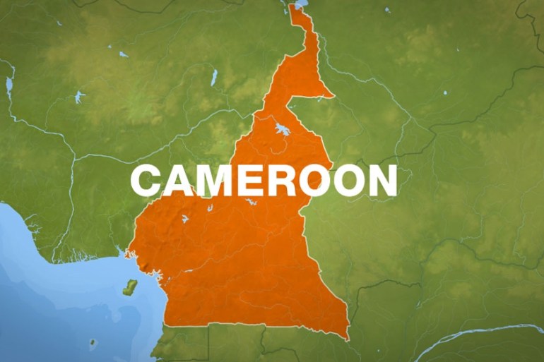 Cameroon map Al Jazeera