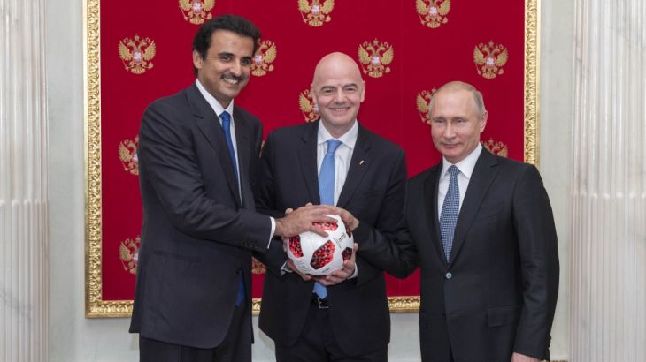 Handover ceremony for the 2022 World Cup