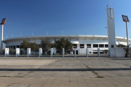 Estadio Nacional in Santiago, Chile